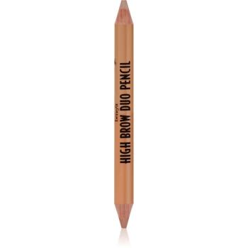 Benefit High Brow Duo Pencil rozjasňujúca ceruzka pod obočie odtieň Deep 2x1,4 g