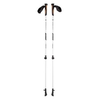 KLARFIT Pau TX Professional, palice na nordic walking, 50 % uhlík, 100-130 cm, korkové rukoväte 