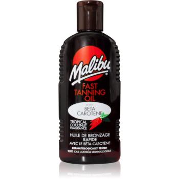 Malibu Fast Tanning Oil prípravok pre urýchlenie a predĺženie opálenia 200 ml