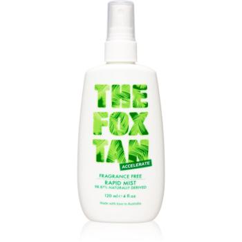 The Fox Tan Fragrance Free Mist telový sprej urýchľujúci opaľovanie 120 ml