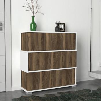 Výklopný botník skandinávského designu, 90 x 93 x 30 cm 99177