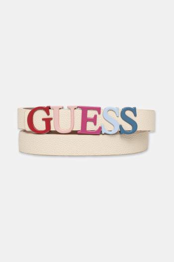 Opasok Guess béžová farba, J5GZ09 WFZL0