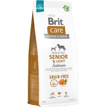 Brit Care Dog Grain-free s lososom Senior & Light 12 kg (8595602558926)