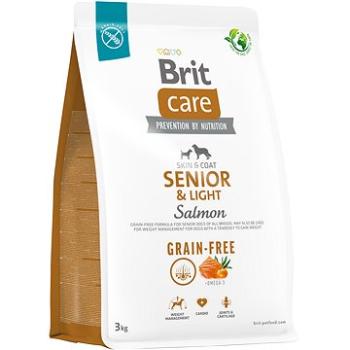 Brit Care Dog Grain-free s lososom Senior & Light 3 kg (8595602558933)
