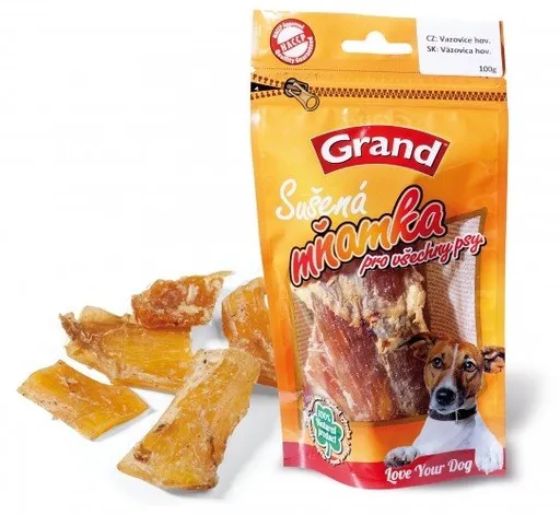 GRAND - pamlsky GRAND sušený hovadzí vaz 100g