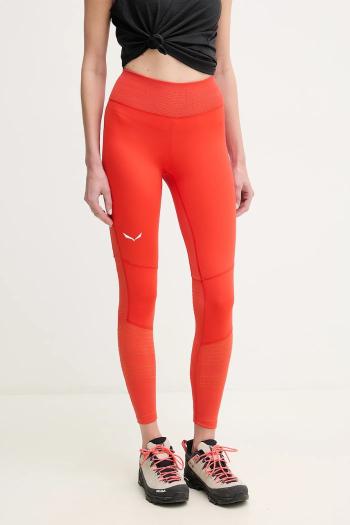 Športové legíny Salewa Pedroc Dry Responsive dámske, čierna farba, jednofarebné, 00-0000028323