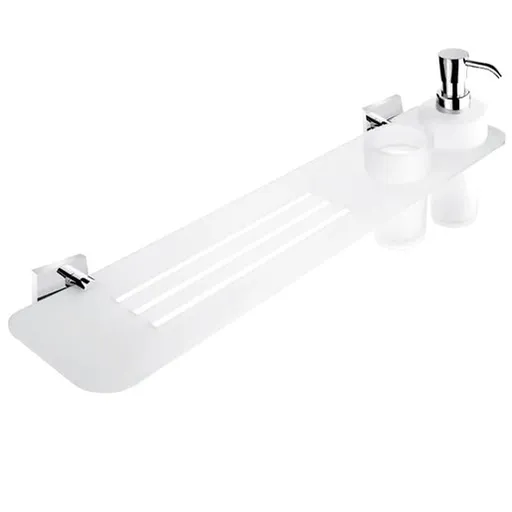 Nimco Keira polička vrátane poháre chróm KEX3605831W26