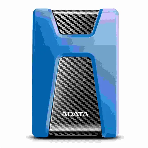 ADATA Externý HDD 2TB 2,5" USB 3.1 DashDrive Durable HD650, modrý (gumový, nárazu odolný)