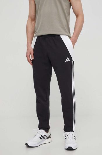 Tepláky adidas Performance Tiro24 čierna farba, s nášivkou, IP1976