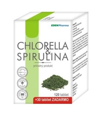 EDENPHARMA CHLORELLA+SPIRULINA 150 tabliet