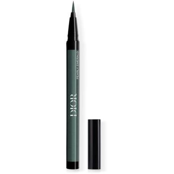 DIOR Diorshow Liquid Liner tekuté očné linky v pere vodeodolné odtieň 386 Pearly Emerald 0.55 ml