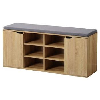Kesper Botník s podsedákom dub Sonoma 103 × 48 × 30,5 cm (15928)
