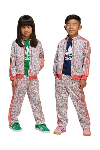 Detská tepláková súprava adidas Originals oranžová farba, JC8899