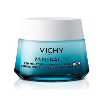 Vichy Hydra tačný pleťový krém s bohatou textúrou Minéral 89 (72H Moisture Boosting Cream Rich) 50 ml