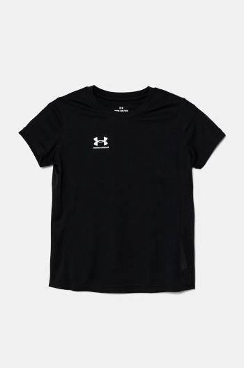 Detské tričko Under Armour G s Ch. Train SS čierna farba, 1379456