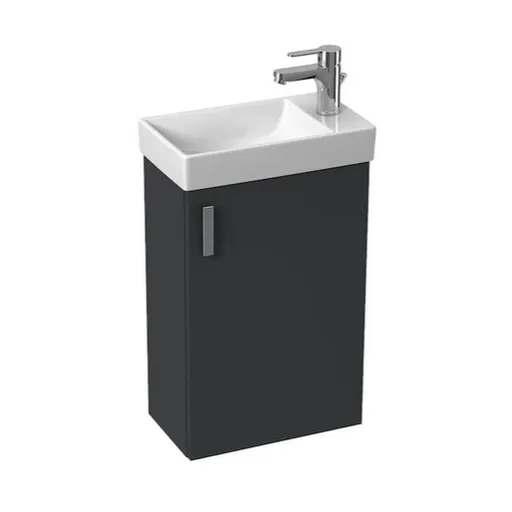 Jika Petit kúpeľňová skrinka s umývadlom 41x65,5x23 cm šedá H45J5111753011