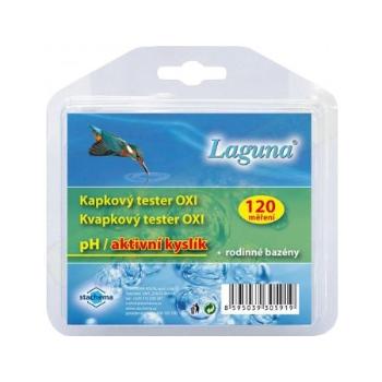 Tester na meranie pH a aktívneho kyslíka v bazénovej vode LAGUNA Oxi kvapkový 120