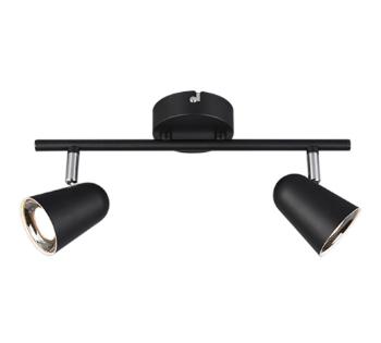 LED bodové osvetlenie Reality Toulouse čierna R82122132