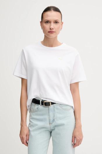 Tričko EA7 Emporio Armani dámske, biela farba, AF10373.7W000028