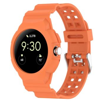 GLACIER Ochranné puzdro pre Google Pixel Watch / Pixel Watch 2 oranžové