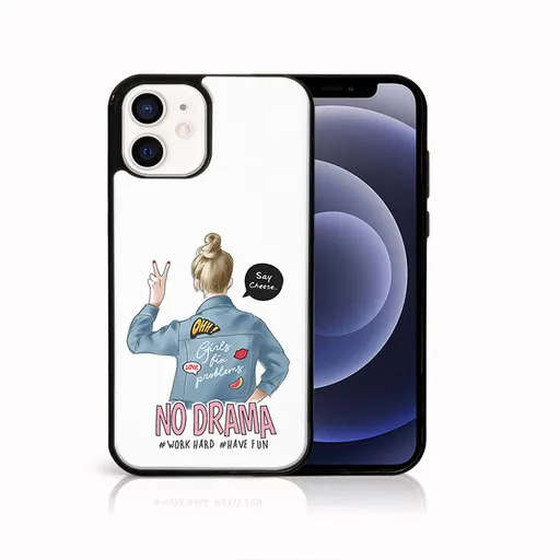 MY ART Ochranný obal pre Apple iPhone 12 mini NO DRAMA (138)