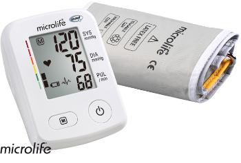 MICROLIFE BP A2 Classic Accurate digitálny automatický tlakomer na rameno s adaptérom