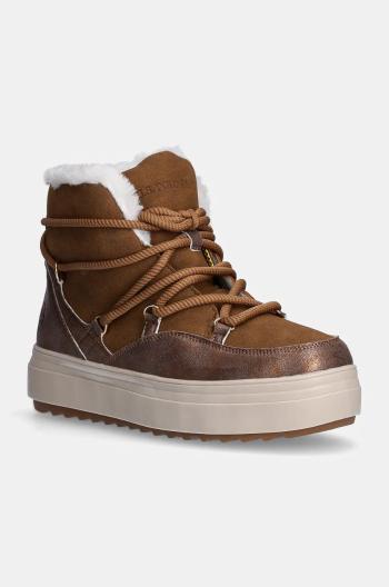 Snehule U.S. Polo Assn. ICY hnedá farba, ICY004W/DHY1