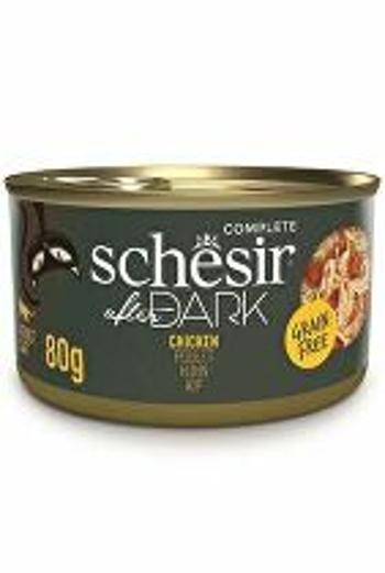 Schesir Cat Cons. After Dark Wholefood chicken 80g + Množstevná zľava