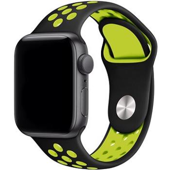 Eternico Sporty na Apple Watch 38 mm/40 mm/41 mm  Mustard Yellow and Black (AET-AWSP-YeBl-38)