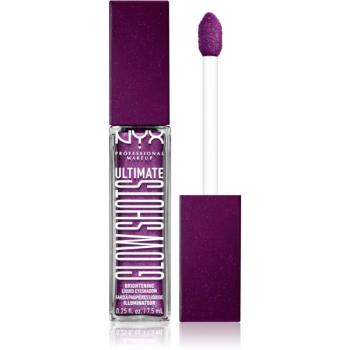 NYX Professional Makeup Ultimate Glow Shots trblietavé tekuté očné tiene odtieň 20 Feelin' Grape 7,5 ml