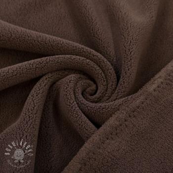 Fleece COMFORT STRETCH dark brown