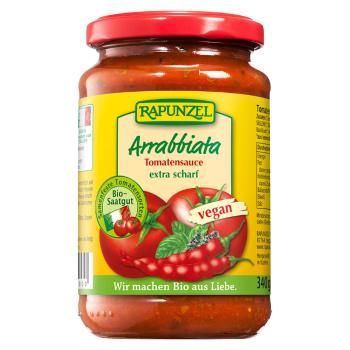 RAPUNZEL Arrabbiata omáčka na cestoviny BIO 340 g