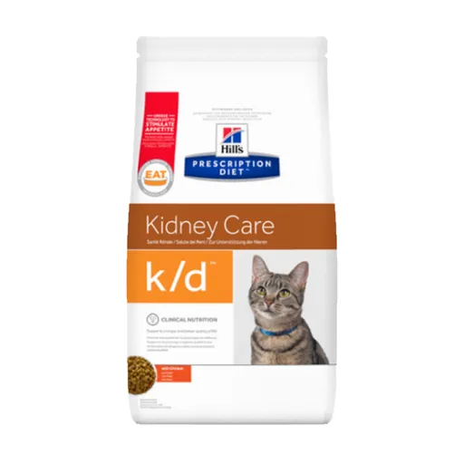 HILL'S Prescription Diet™ k/d™ Feline Chicken granule 400 g