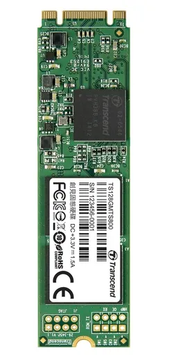 TRANSCEND MTS800 128 GB SSD disk M.2 2280, SATA III (MLC)