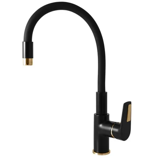 RAV SLEZÁK Colorado drezová batéria so silikónovým ramienkom čierna/zlatá co319.0/10cmatz CO319.010CMATZ