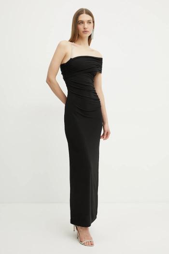 Šaty Herve Leger Olivia čierna farba, maxi, priliehavá, RMC8467429