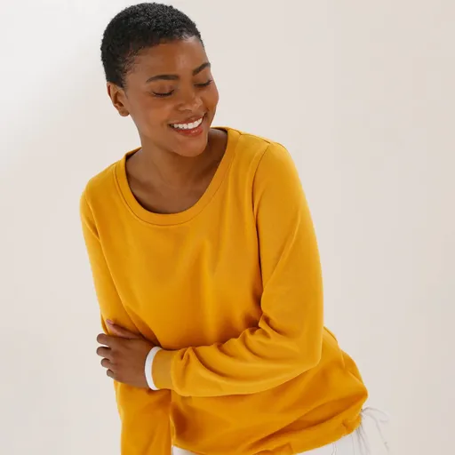 Moltonová mikina so šnúrkou na stiahnutie