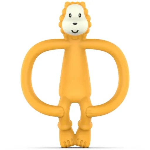 Matchstick Monkey Animal Collection zubná kefka s hryzadielkom Lion 1 ks