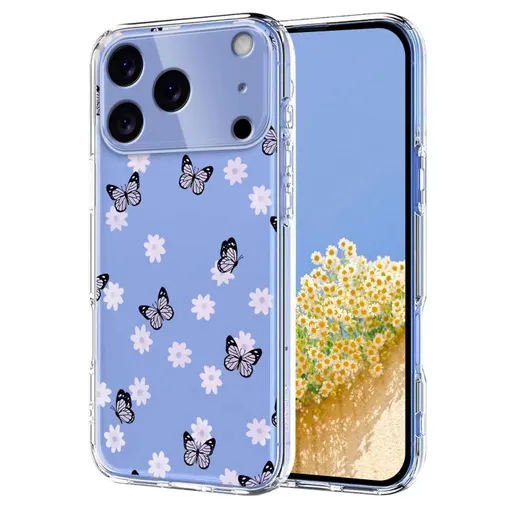 ART TPU Ochranný obal pre Apple iPhone 17 Pro Max LITTLE BUTTERFLY