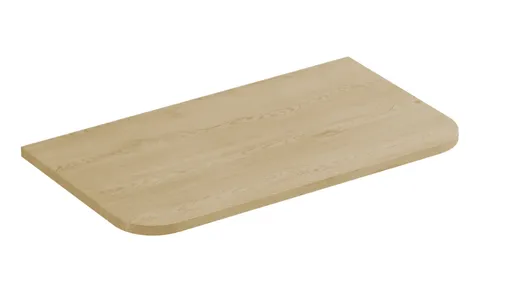 ArtCom Doska pod umývadlo OVALIA | dub cremona Typ: Doska 80 cm / 89-80