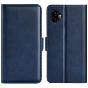 SIDE Peňaženkové puzdro pre Samsung Galaxy Xcover 7 Pro modré
