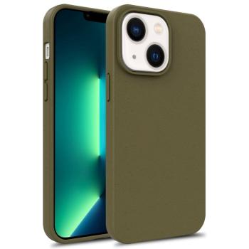 ECO RUBBER Ochranný obal Apple iPhone 14 tmavozelený