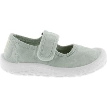 Victoria  Barefoot Baby Shoes 370109 - Melon  Derbie Zelená