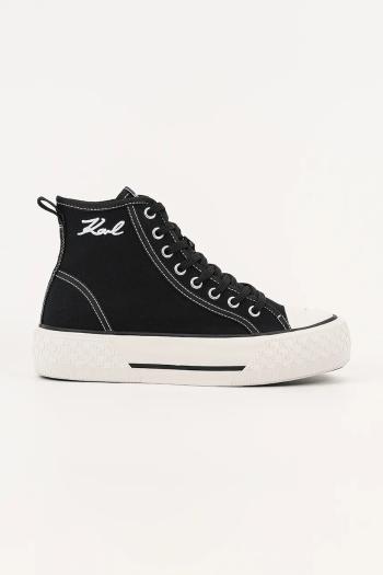 Tenisky Karl Lagerfeld KAMPUS MAX III čierna farba, KL60655