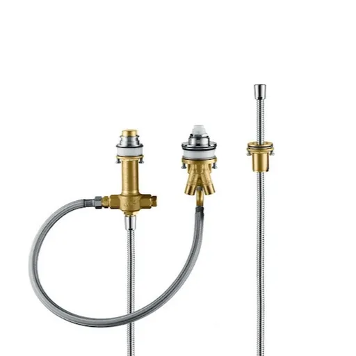 Hansgrohe základné teleso pre 3otvorovú pákovú batériu na okraj vane 13439180