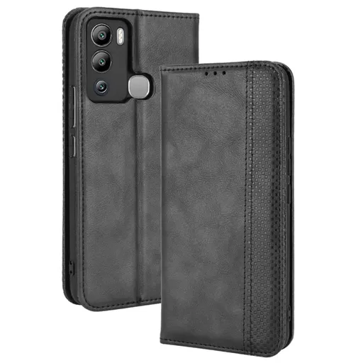 BUSINESS Peňaženkový kryt pre Infinix Hot 12i čierny