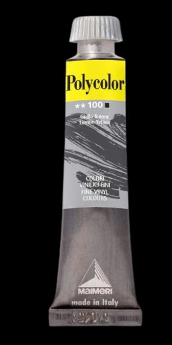 MAIMERI POLYCOLOR - Jemné vinylové farby 100 - lemon yellow, 20 ml