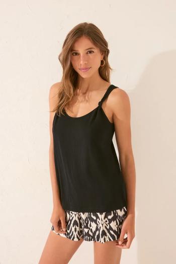 Pyžamo women'secret dámske, čierna farba, 3272267