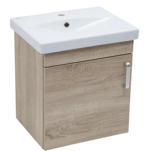 Kúpeľňová skrinka s umývadlom Naturel Vario Dekor 50x51x40 cm dub bardolino mat VARIO250DBDB