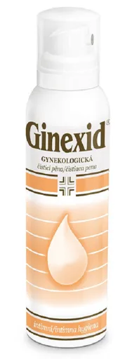 GINEXID gynekologická čistiaca pena 150ml